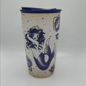 Starbucks 2016 anchor/siren tattoo ceramic tumbler